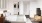 Bedroom with ample space and lighting