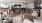 Beautiful clubroom with lounge seating kitchen